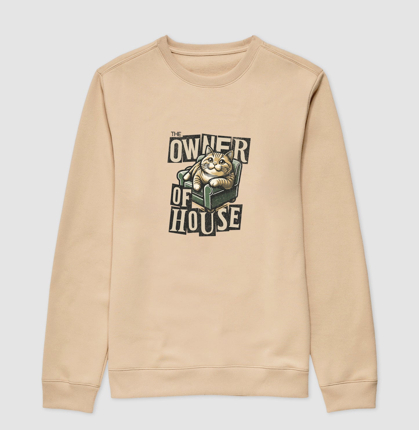 Moletom Gato Owner of House â Dono da Casa