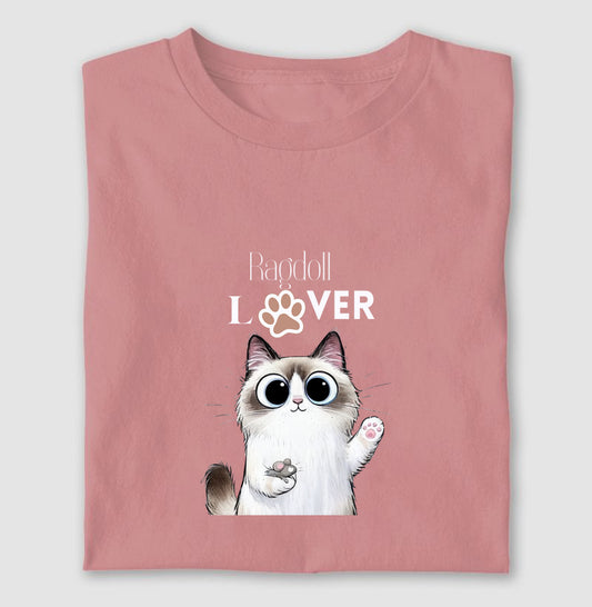 Camiseta Ragdoll Lover Gato Fofo