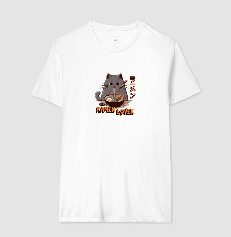 Camiseta Ramen Lover Gato Otaku
