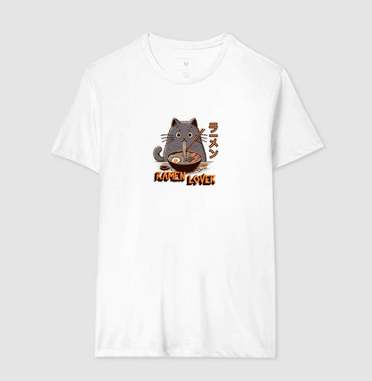 Camiseta Ramen Lover Gato Otaku
