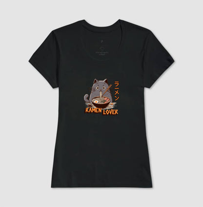 Camiseta Ramen Lover Gato Otaku