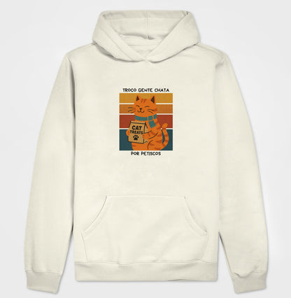 Moletom Gato Troco Gente Chata por Petiscos