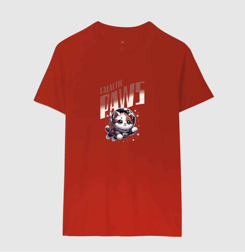 Camiseta Galactic Paws Gato Astronauta