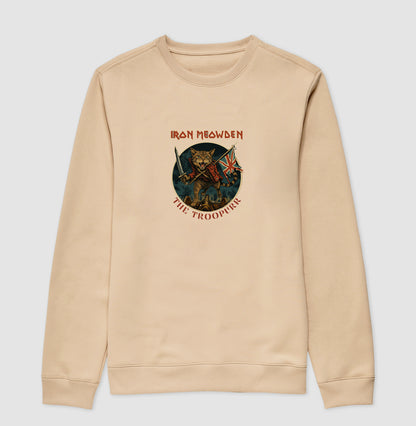 Moletom Gato Rock Iron Meowden The Troopurr