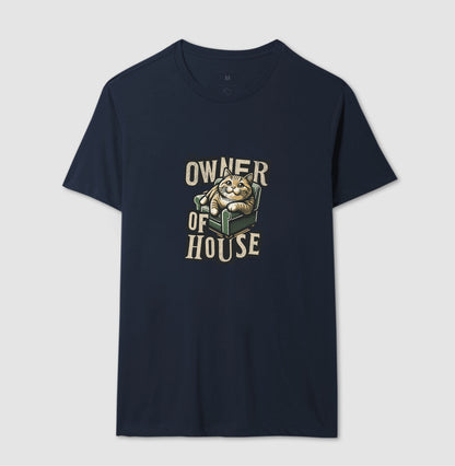 Camiseta Gato Dono da Casa Owner of House