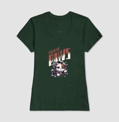 Camiseta Galactic Paws Gato Astronauta
