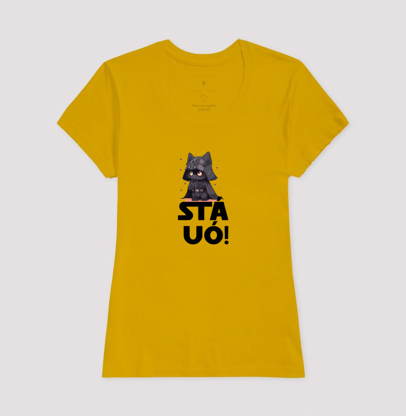 Camiseta Gato Lorde Sombrio Stá Uó