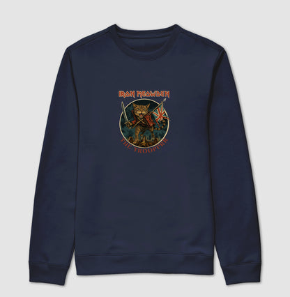 Moletom Gato Rock Iron Meowden The Troopurr