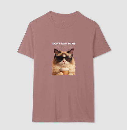 Camiseta Gato Café Don’t Talk To Me