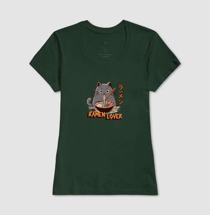 Camiseta Ramen Lover Gato Otaku