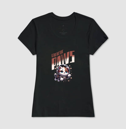 Camiseta Galactic Paws Gato Astronauta