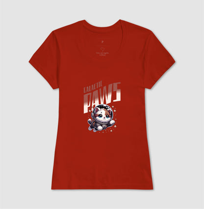 Camiseta Galactic Paws Gato Astronauta