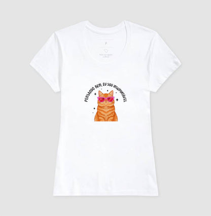 Camiseta Feminina Sinceridade Felina