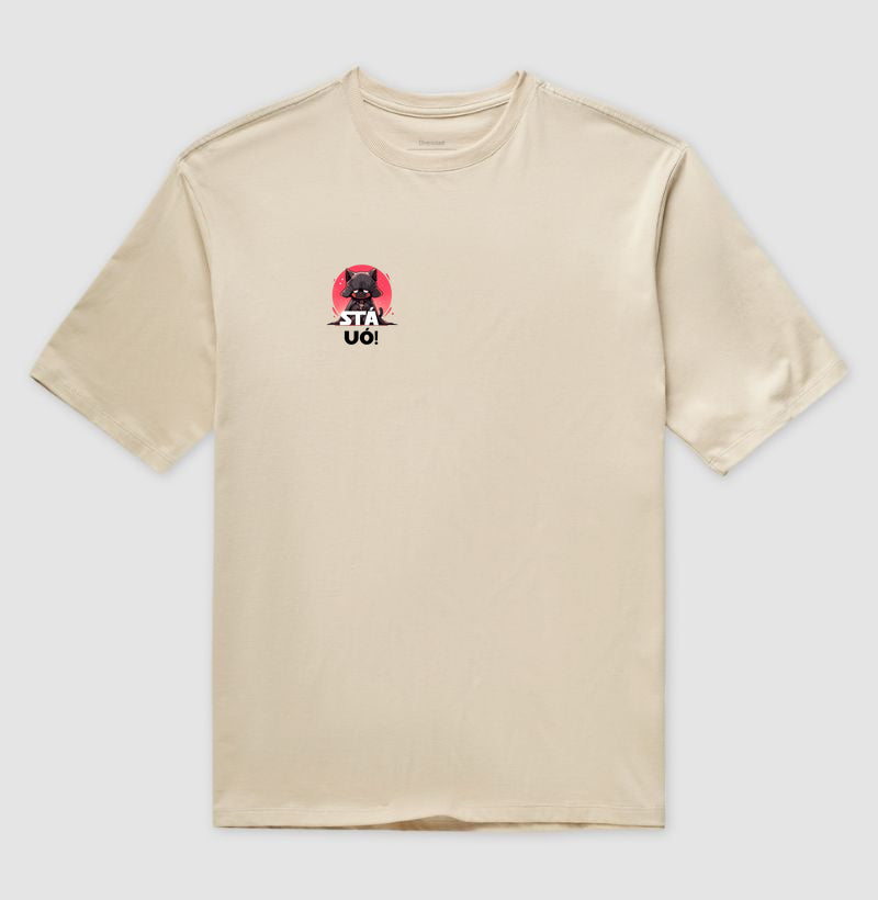 Camiseta Stá Uó Gato Sith Geek