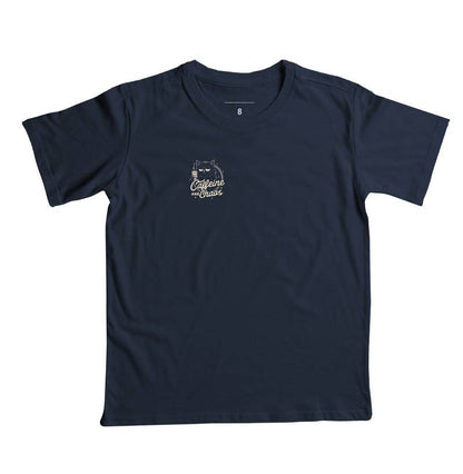 Camiseta Caffeine & Chaos Gato Algodão Premium Masculina