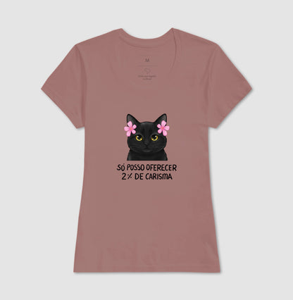 Camiseta Gatinho Seletivo