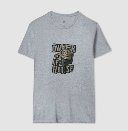 Camiseta Gato Dono da Casa Owner of House