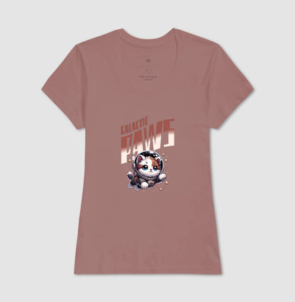 Camiseta Galactic Paws Gato Astronauta