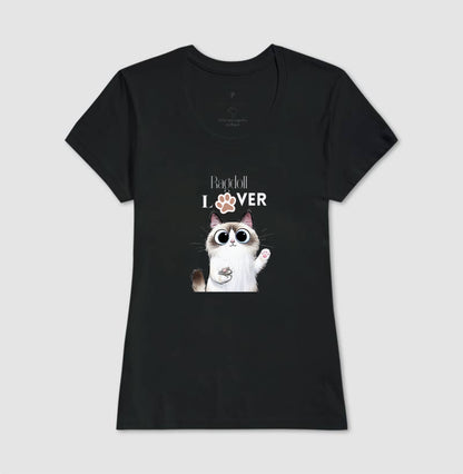 Camiseta Ragdoll Lover Gato Fofo