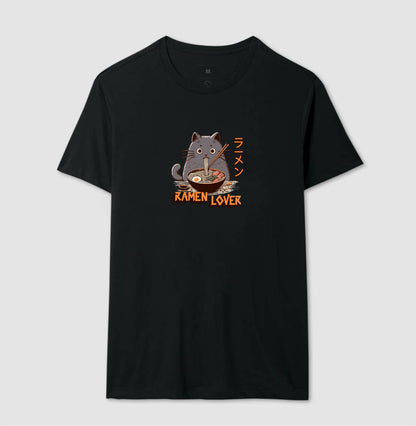 Camiseta Ramen Lover Gato Otaku