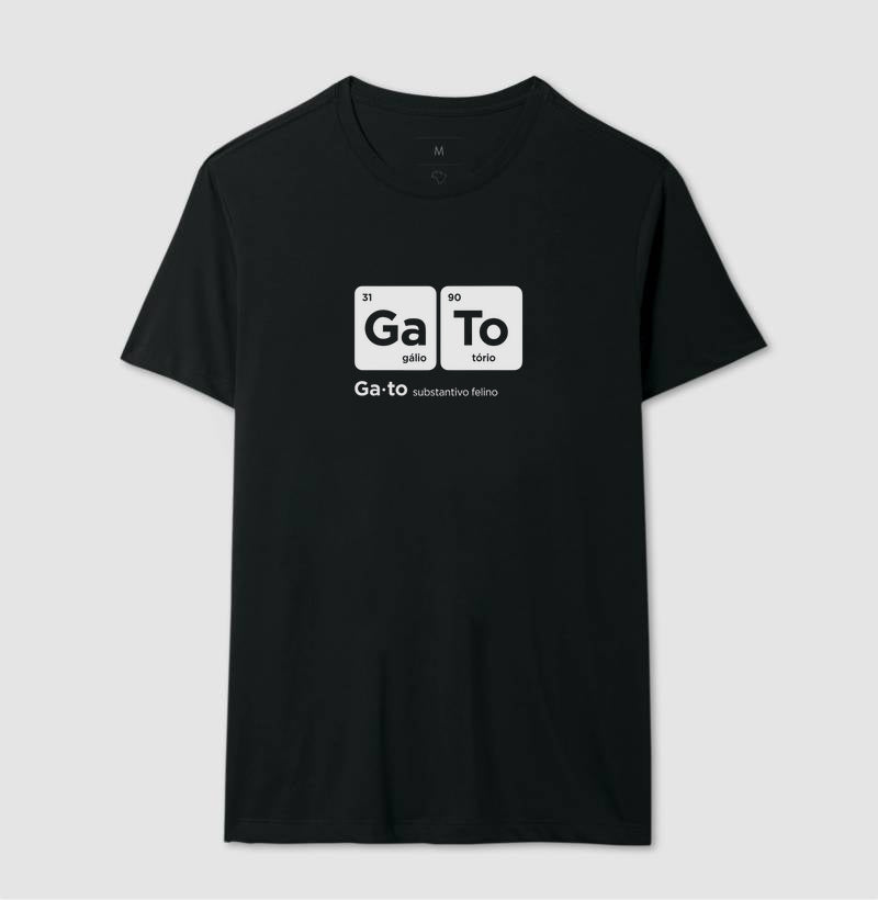 Camiseta Gato Tabela Periódica