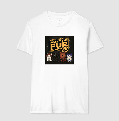 Camiseta Pet Lover May The Fur Be With You Geek