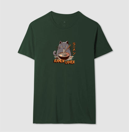 Camiseta Ramen Lover Gato Otaku