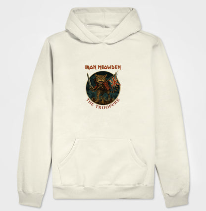 Moletom Gato Rockeiro Iron Meowden The Troopurr