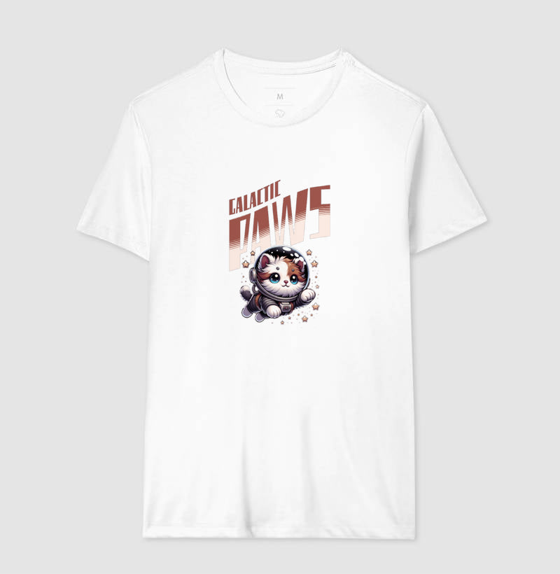 Camiseta Galactic Paws Gato Astronauta