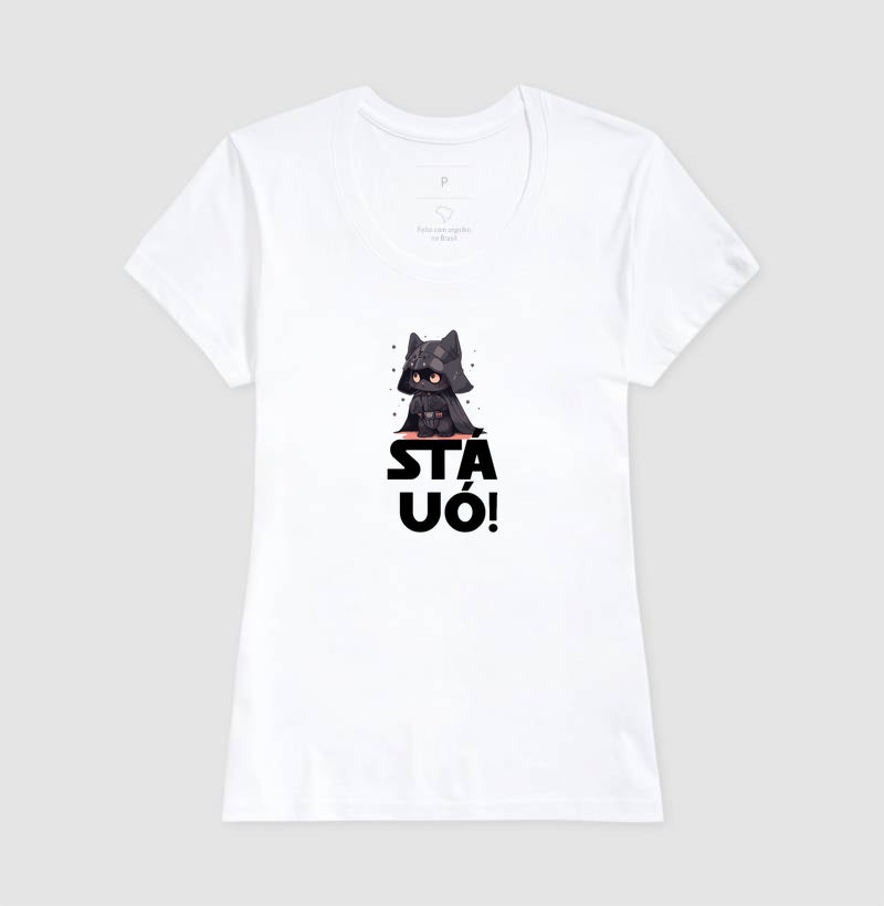 Camiseta Gato Lorde Sombrio Stá Uó