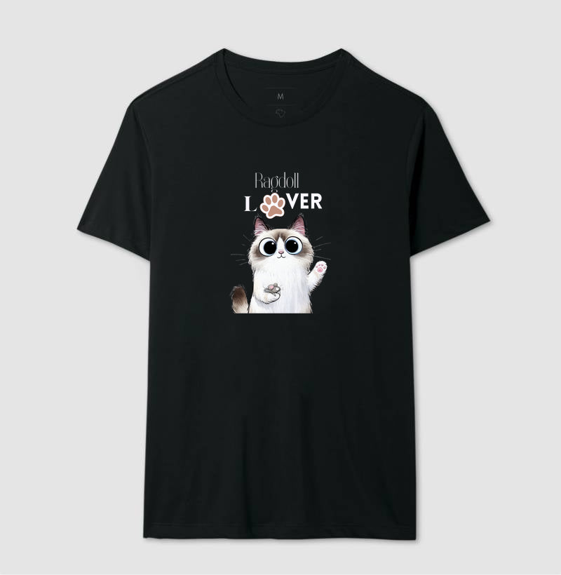 Camiseta Ragdoll Lover Gato Fofo