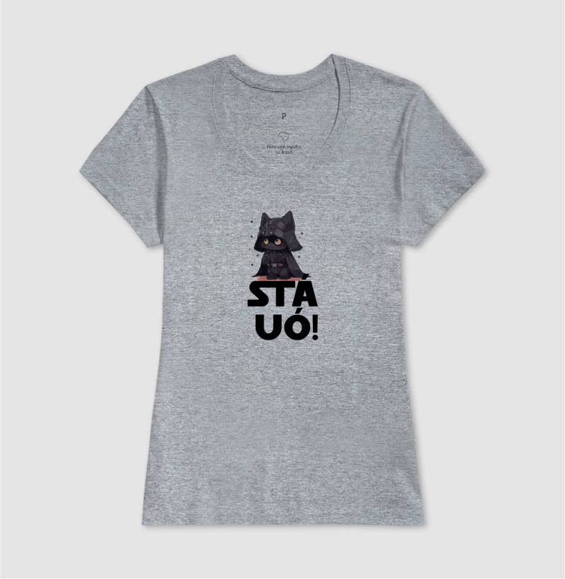 Camiseta Gato Lorde Sombrio Stá Uó