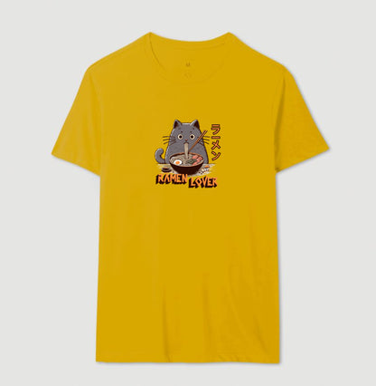 Camiseta Ramen Lover Gato Otaku