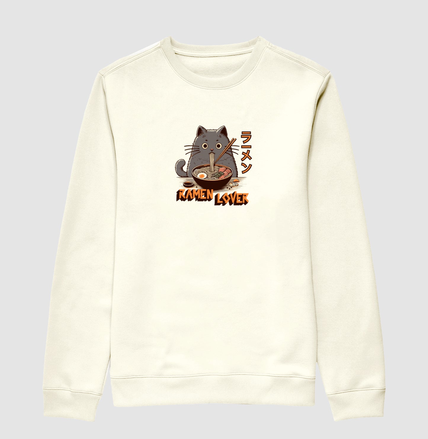 Moletom Ramen Lover Gato Otaku Unissex
