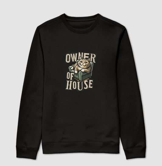 Moletom Gato Owner of House – Dono da Casa