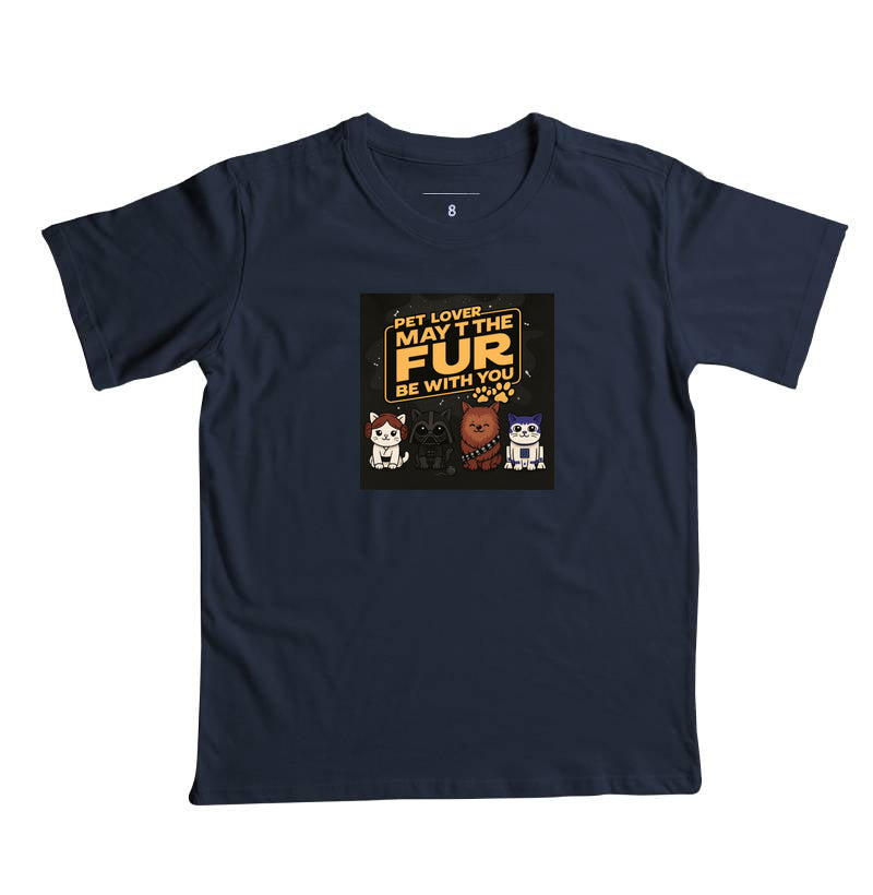 Camiseta Geek Pet Lover May The Fur Be With You