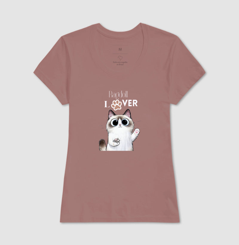 Camiseta Ragdoll Lover Gato Fofo