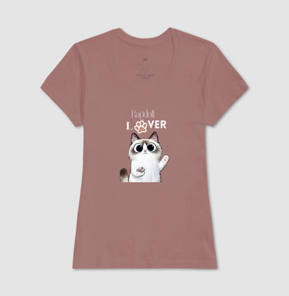 Camiseta Ragdoll Lover Gato Fofo