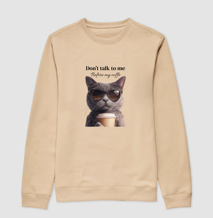 Moletom Gato Café Don’t Talk To Me