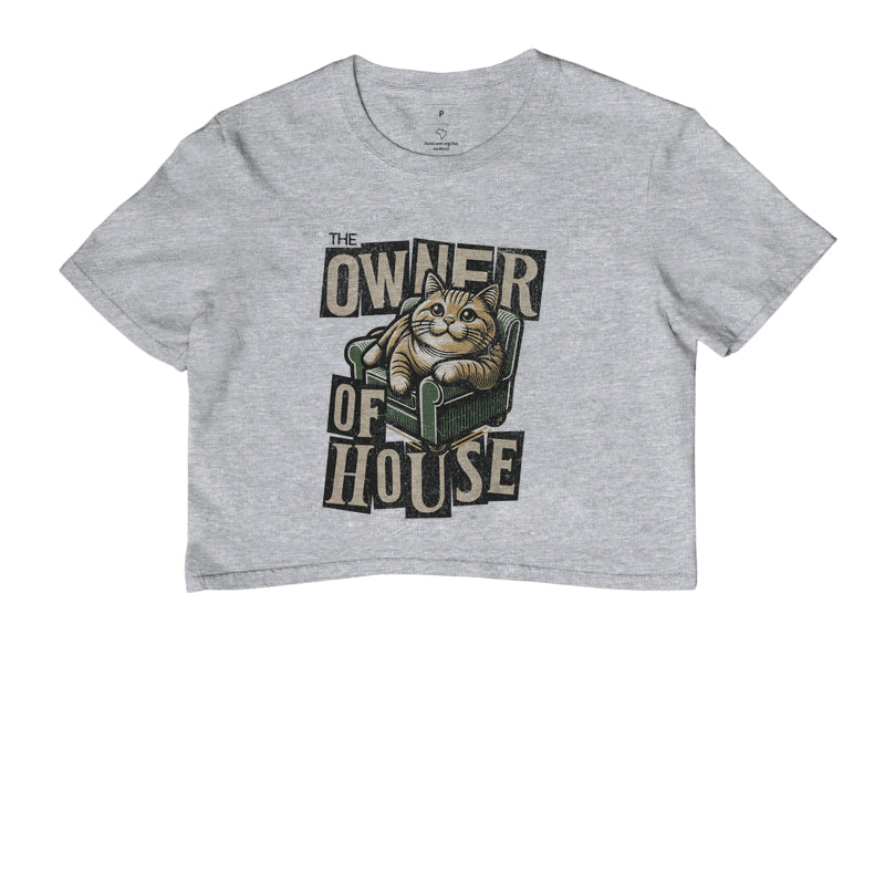 Cropped Gato Owner of House – Dono da Casa