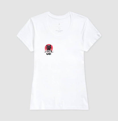 Camiseta Stá Uó Gato Sith Geek