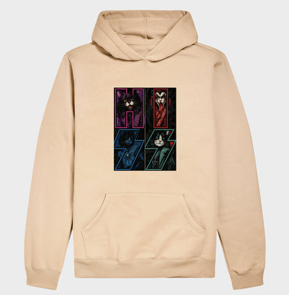 Moletom HISS Rock & Roll Gatos – Hoodie Unissex