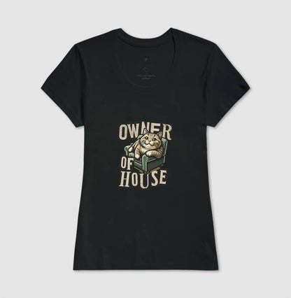 Camiseta Gato Dono da Casa Owner of House