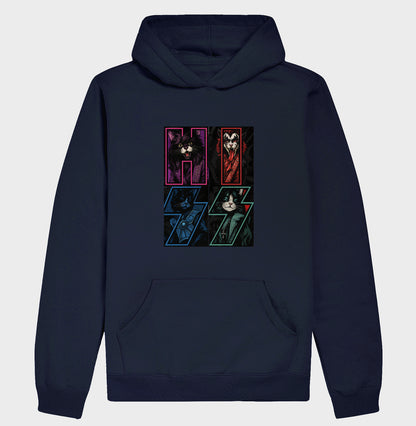 Moletom HISS Rock & Roll Gatos – Hoodie Unissex