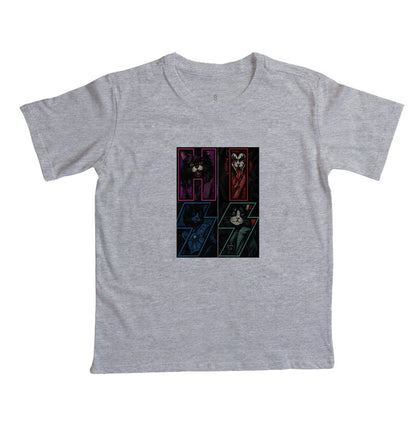 Camiseta Infantil HISS Rock & Roll Gatos