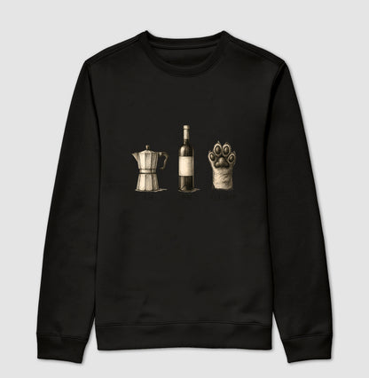 Moletom All Day Café, Vinho & Pets Unissex