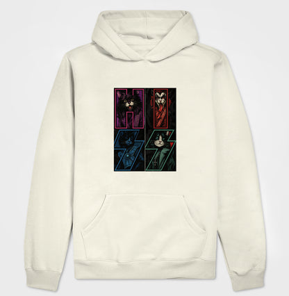 Moletom HISS Rock & Roll Gatos – Hoodie Unissex